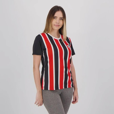 Camiseta São Paulo Calleri 9 Change Feminina FutFanatics - Foto 3