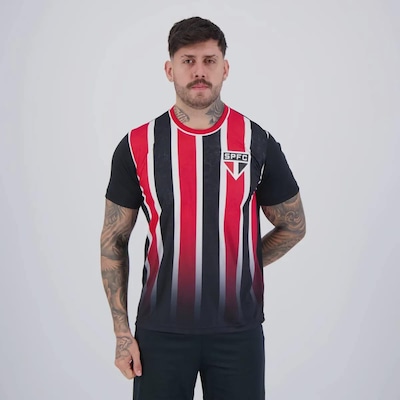 Camiseta São Paulo Calleri 9 Romper Masculina FutFanatics - Foto 2