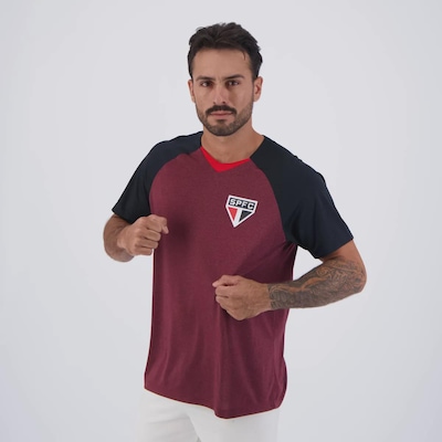 Camiseta São Paulo Dazzling Masculina FutFanatics - Foto 3