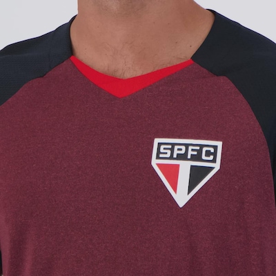 Camiseta São Paulo Dazzling Masculina FutFanatics - Foto 5