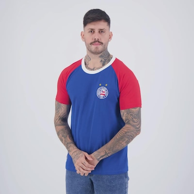 Camisetas Bahia Retrô Masculina FutFanatics - Foto 6