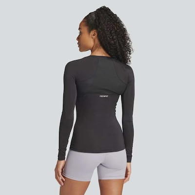 Camiseta adidas Techfit Manga Longa Feminina - Foto 2