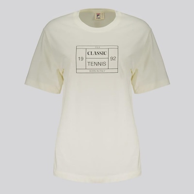 Camiseta Fila Over Classic Tennis Feminina - Foto 1