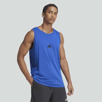 Camiseta Regata adidas Essentials Small Logo Masculina - Foto 3