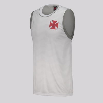Camiseta Regata Vasco Presença Masculina FutFanatics - Foto 2