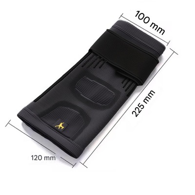 Cotoveleira Elástica Gold Sports 3D Premium Compressão Com Bandagem Ajustável - 1 unidade - Foto 3