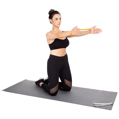 Kit Academia em Casa Vollo Barra Porta + 4 Faixas Elásticas - Foto 5
