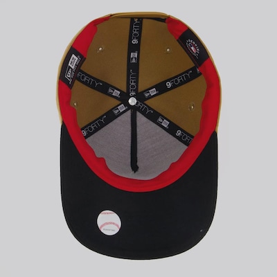 Boné Aba Curva New Era MLB New York Yankees Valentines Day 940 Unissex - Foto 4