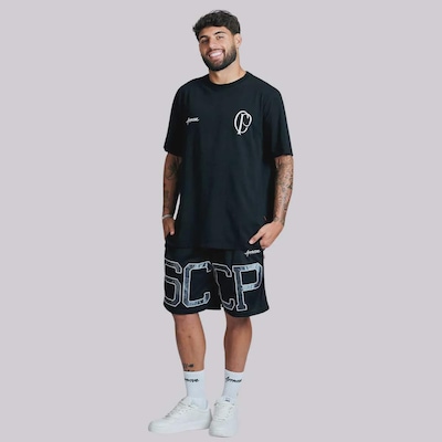 Camiseta Approve Collab Corinthians Fé Alvinegra Masculina - Foto 3