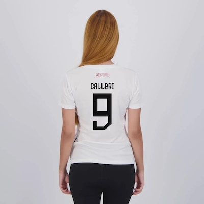Camisa Do São Paulo Calleri 9 Soil Feminina - Foto 1