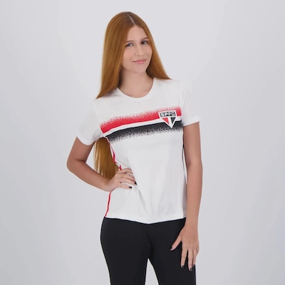 Camisa Do São Paulo Calleri 9 Soil Feminina - Foto 3