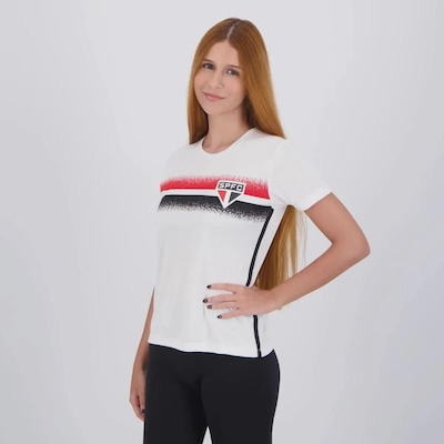 Camisa Do São Paulo Calleri 9 Soil Feminina - Foto 4