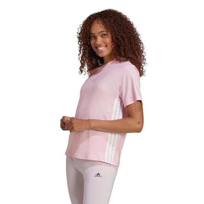 Camiseta Adidas 3 Stripes Feminina - Foto 5