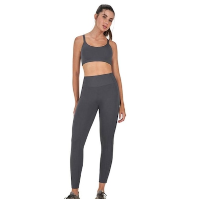 Calça Legging Alto Giro Personalizado Feminina - Foto 1