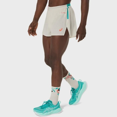 Shorts ASICS Limited Series Split - Masculino - Branca - ASICS - Masculino - Foto 2