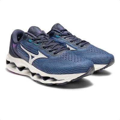 Tênis Mizuno Wave Legend 4 Feminino + 3 Pares de Meias - Foto 3