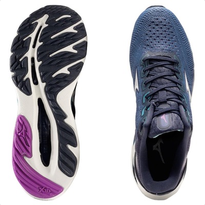 Tênis Mizuno Wave Legend 4 Feminino + 3 Pares de Meias - Foto 6