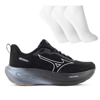 Tênis Mizuno Base Prime Masculino + 3 Pares de Meias - Foto 1