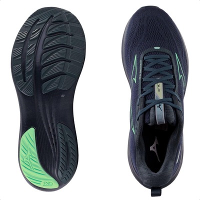 Tênis Mizuno Base Prime Masculino + 3 Pares de Meias - Foto 6