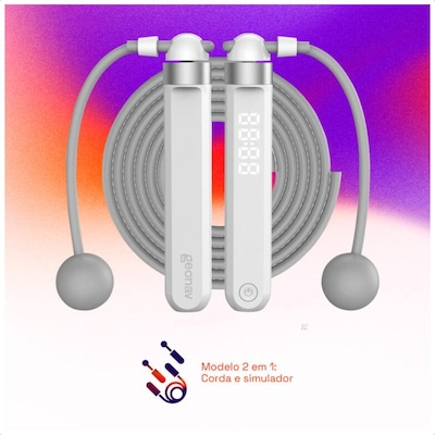 Corda de Pular Inteligente Geonav Bluetooth - Foto 3
