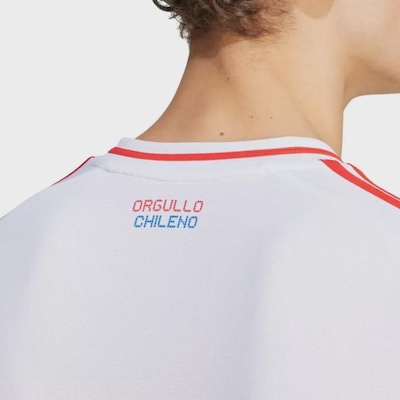 Camisa Chile II 2024/25 adidas FFC Torcedor Masculina - Foto 5