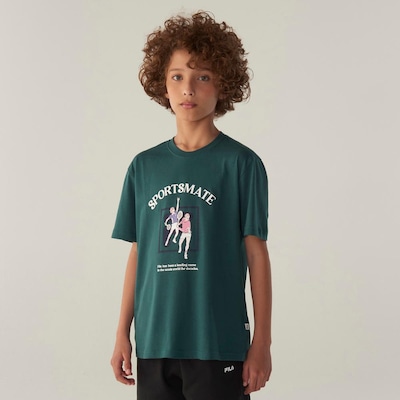 Camiseta Fila Regular Sportmate Tennis Club Infantil - Foto 1