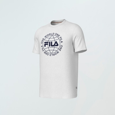 Camiseta Fila One World Letter Masculina - Foto 1