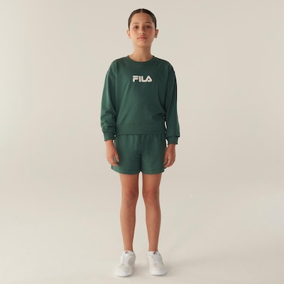 Agasalho Fila Regular Letter Light Infantil - Foto 3