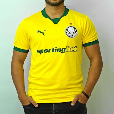 Camisa Palmeiras Puma 2025 Uniforme 3 Jogador Masculino - Foto 2