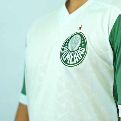 Camisa Palmeiras Score II Branco Betel Masculino - Foto 3