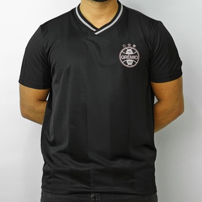 Camisa Grêmio Copero Preto Betel Masculino - Foto 2