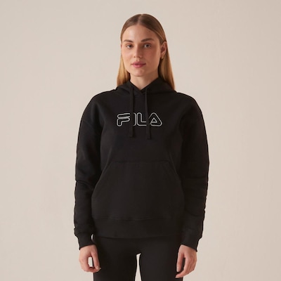 Agasalho Com Capuz Fila Outline Winter B Feminino - Foto 1