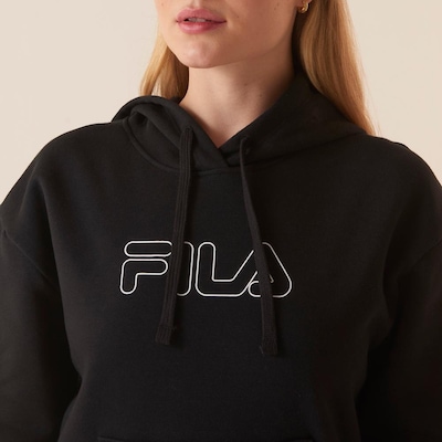 Agasalho Com Capuz Fila Outline Winter B Feminino - Foto 4