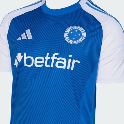Camisa do Cruzeiro I 25/26 Masculina Adidas Torcedor - Foto 4