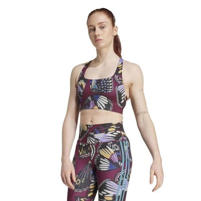 Top adidas Farm Suporte Médio Feminino - Foto 1