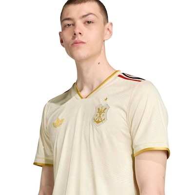 Camisa adidas Flamengo III 25/26 Masculina - Foto 3
