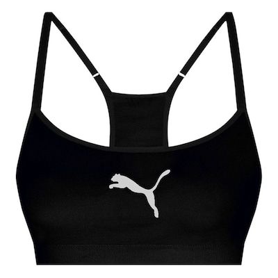 Top Puma Com Bojo Regulador Sem Costura Feminino - Foto 1