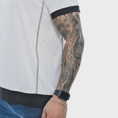 Camiseta Coimbra Corinthians Trancador com Punho Unissex - Foto 2