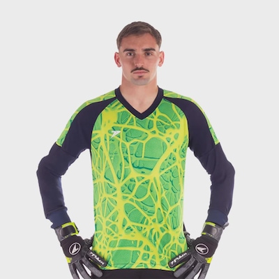 Camisa de Goleiro Poker Cardio Manga Longa Adulto - Foto 1