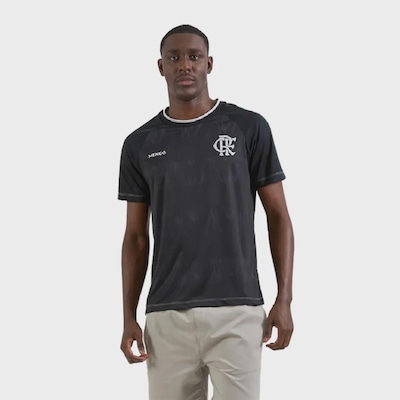 Camisa Flamengo Trama Braziline Masculina - Foto 1