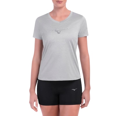 Camiseta Mizuno Spark 2 Mescla Feminino - Foto 1