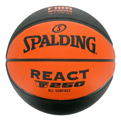 Bola de Basquete Spalding React TF-250 Fiba - Foto 1