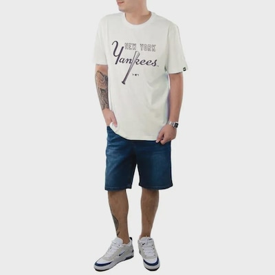 Camiseta New Era MLB NY Yankees Sunset Masculino - Foto 4