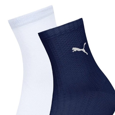 Kit 2 Pares de Meias Cano Médio Puma Esportiva Feminina - Foto 2