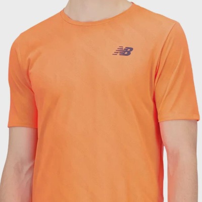 Camiseta New Balance Q Speed Jacquard Masculina - Foto 5