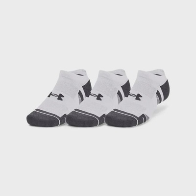 Kit Meia Under Armour Invisível Performance Tech - 3 Pares - Unissex - Foto 1