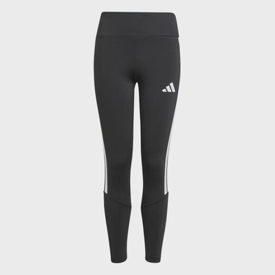 Calça Legging Adidas Essentials 3 Stripes Infantil - Foto 3