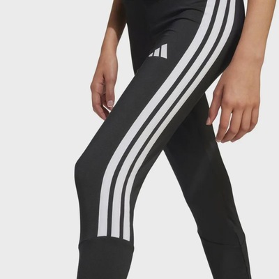 Calça Legging Adidas Essentials 3 Stripes Infantil - Foto 5