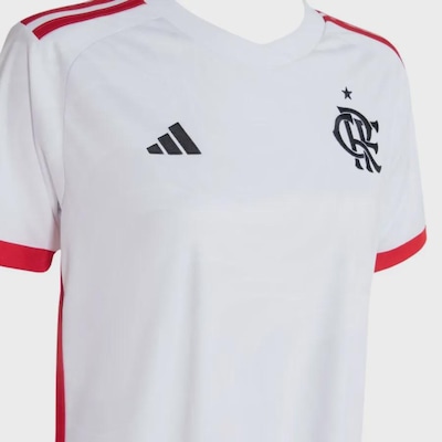 Camisa do Flamengo II 23/24 Adidas Feminina - Foto 3