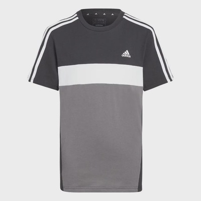 Camiseta Adidas Tiberio Recortes Colorblock Infantil - Foto 3